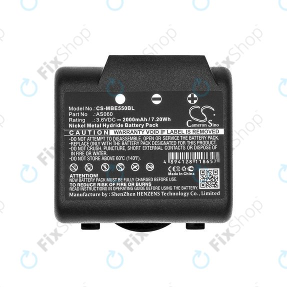 Baterie pentru Imet BE5500, 2000mAh, Ni-MH, 3.6V, AS060, HQ