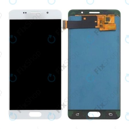 Samsung Galaxy A5 A510F (2016) - Ecran LCD + Sticlă Tactilă (White) TFT