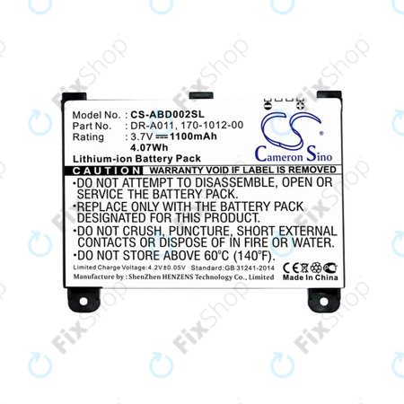 Baterie pentru Amazon Kindle 2, 1100mAh, Li-Ion, 3.7V, DR-A011, HQ