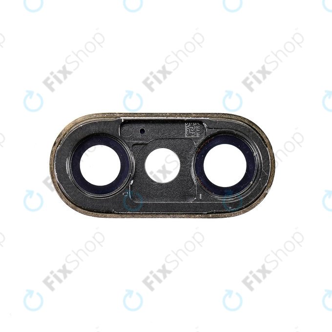 Apple iPhone XS Max - Sticlă Cameră Spate cu Ramă (Gold)