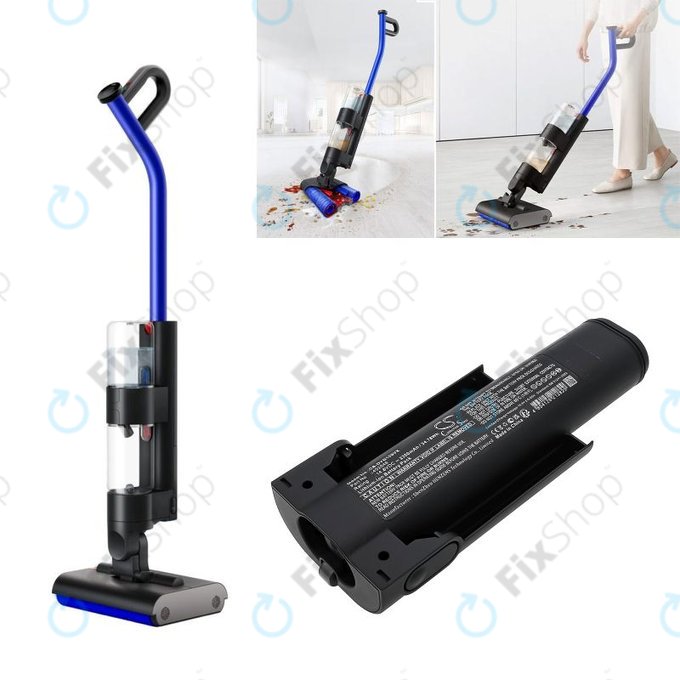 Baterie pentru Dyson WashG1 Wet Floor Cleaner, 2350mAh, Li-Ion, 14.8V, 452646, HQ
