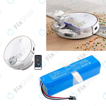Baterie pentru 360 S6 Pro, S9, X90, X95, Eufy Robovac L70 Hybrid, 6700mAh, Li-Ion, 14.4V, INR18650M26-4S2P, HQ