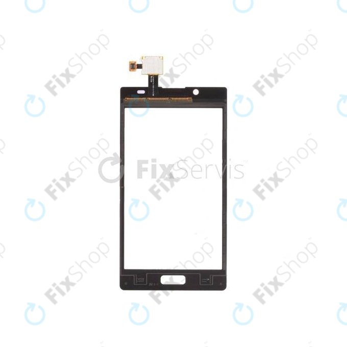 LG Optimus L7 P700 - Sticlă Tactilă (Black)