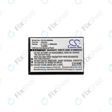 Baterie pentru Steelseries 61298rx, Siberia 840, 900mAh, Li-Ion, 3.7V, 160240, HQ