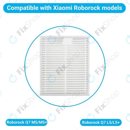 Xiaomi Roborock Q7 M5, Q7 M5+, Q7 L5, Q7 L5+ - Filtru de praf