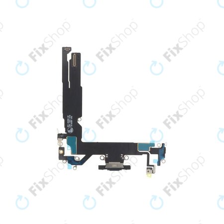 Apple iPhone 16 - Conector de Încărcare + Cablu Flex (Black)