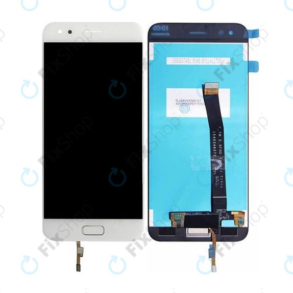 Asus Zenfone 4 ZE554KL - Ecran LCD + Sticlă Tactilă (White) TFT