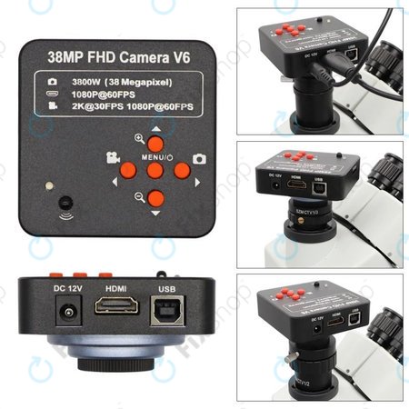 Microscop FX179 - Cameră 38MP, HDMI