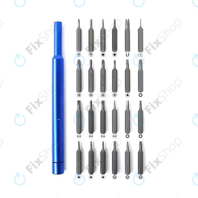 Sunshine SS-5118 - Set de Șurubelnițe și Biți de Precizie 25în1