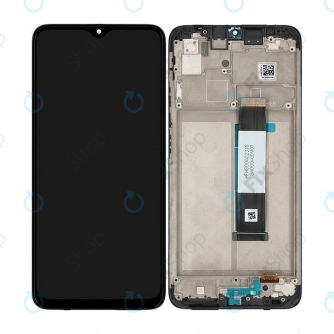 Xiaomi Redmi 9T - Ecran LCD + Sticlă Tactilă + Ramă (Carbon Gray) - 560001J19S00 Genuine Service Pack