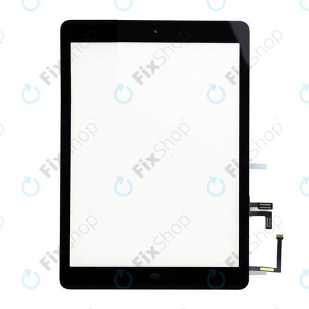 Apple iPad (5th Gen 2017) - Sticlă Tactilă + Buton Acasă (Space Gray)