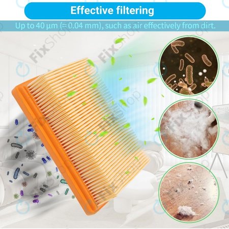 Kärcher WD-series, MV-series, KWD-series - Filtru plat de praf