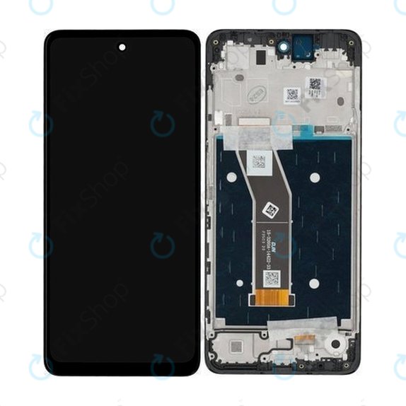 Motorola Moto G24, G24 Power - Ecran LCD + Sticlă Tactilă + Ramă (Black) - 5D68C23810 Genuine Service Pack