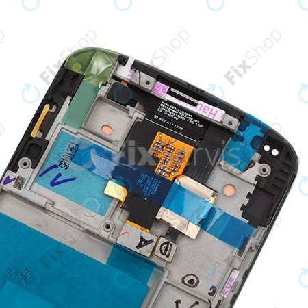 LG Nexus 4 E960 - Ecran LCD + Sticlă Tactilă + Ramă (Black) TFT