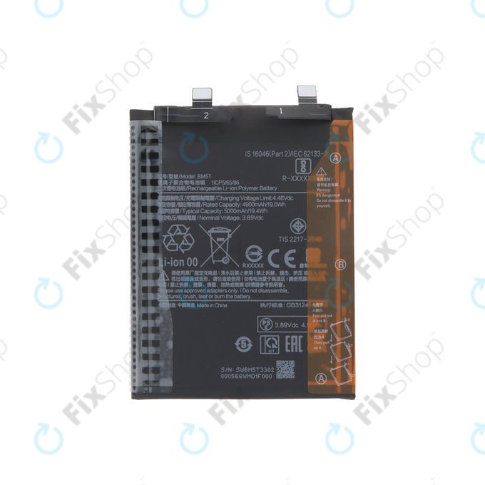 Baterie pentru Xiaomi 13T 2306EPN60G, Redmi Note 13 Pro 4G 23117RA68G 2312FPCA6G, 5000mAh, BM5T, Genuine Service Pack