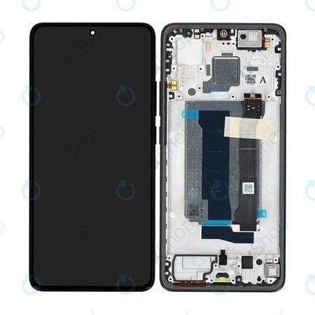 Xiaomi Poco X7 Pro 2412DPC0AG - Ecran LCD + Sticlă Tactilă + Ramă (Black) - 56000300O1000 Genuine Service Pack