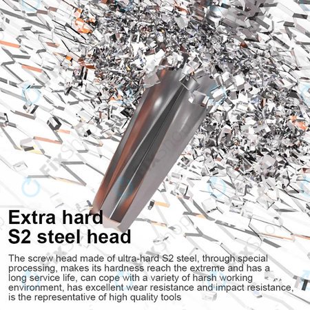 Mechanic KING KONG+ - Set șurubelnițe Torx, Tri-point, Cross - 6buc