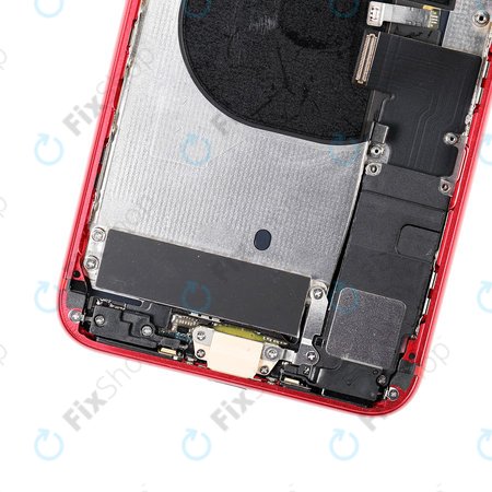 Apple iPhone 8 Plus - Carcasă Spate cu Piese Mici (Red)