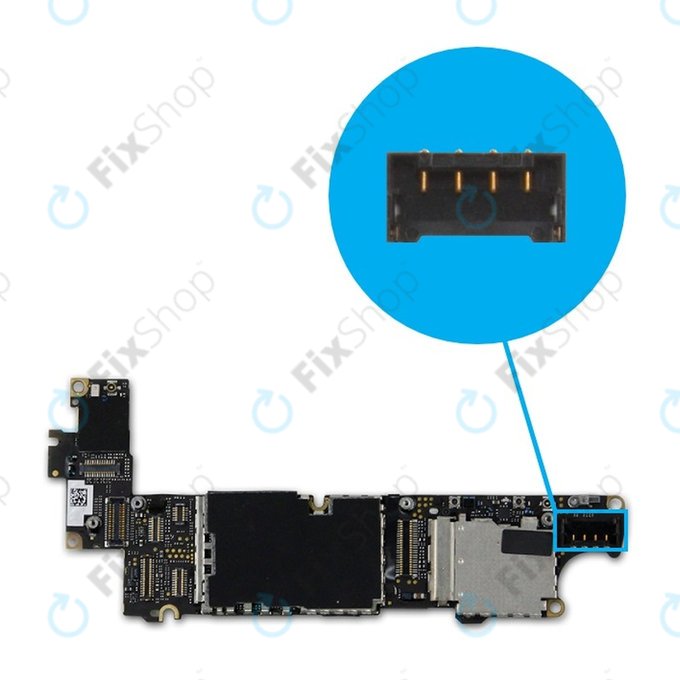 Apple iPhone 4S - Conector Baterie