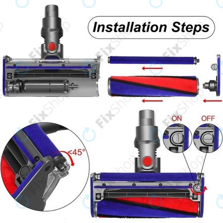 Dyson V-series, Outsize - Duză de podea