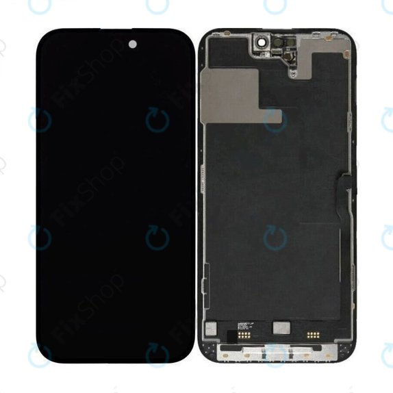 Apple iPhone 14 Pro - Ecran LCD + Sticlă Tactilă + Ramă Hard OLED FixPremium