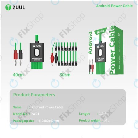 Cablu de alimentare service Android, 16-în-1, 2UUL PW04