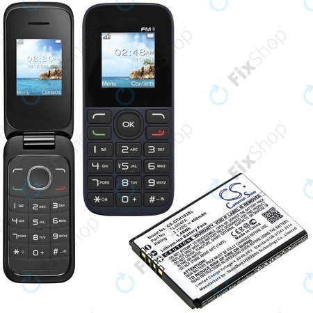 Baterie pentru Alcatel OneTouch 1013, 1035D, 1046D, 400mAh, Li-Ion, 3.7V, TLi004FA, HQ