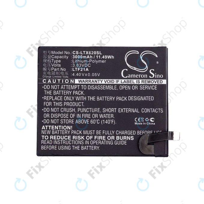 Baterie pentru LeEco Le 2, LeTV X-series, 3000mAh, Li-Pol, 3.83V, LTF21A, HQ