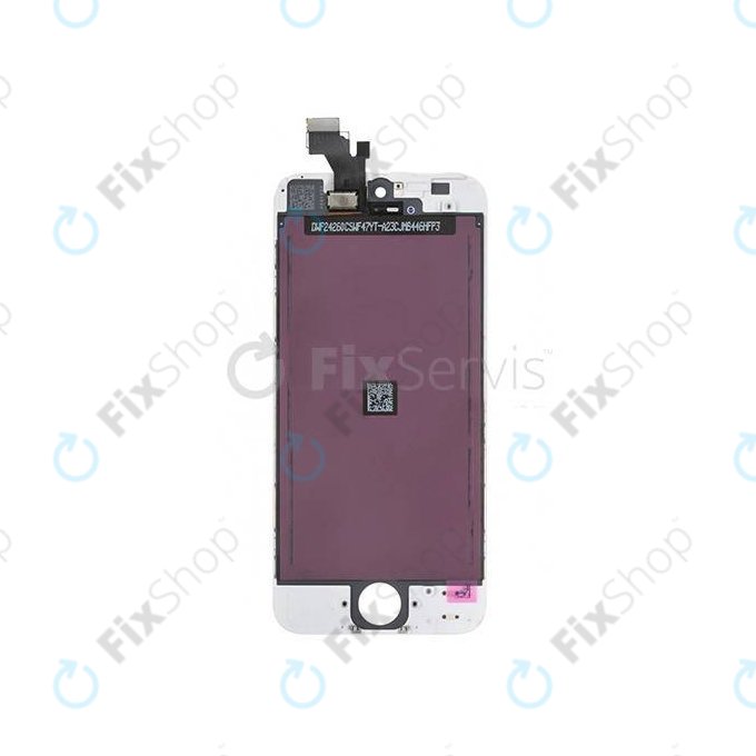 Apple iPhone 5 - Ecran LCD + Sticlă Tactilă + Ramă (White) TFT