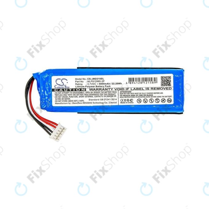 JBL Charge 2+ - Baterie Li-Pol 6000mAh HQ