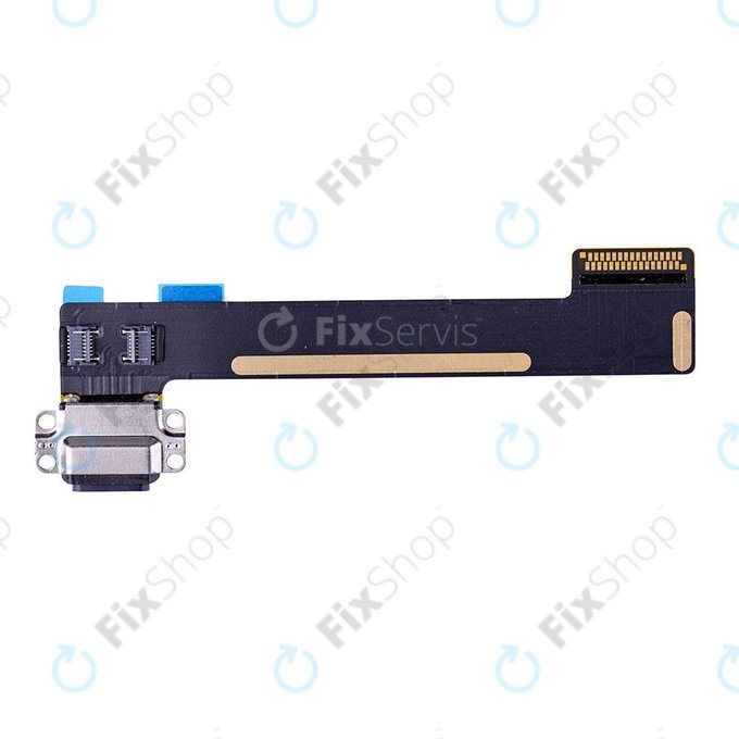 Apple iPad Mini 4, Mini 5 - Conector de Încărcare + Cablu Flex (Black)