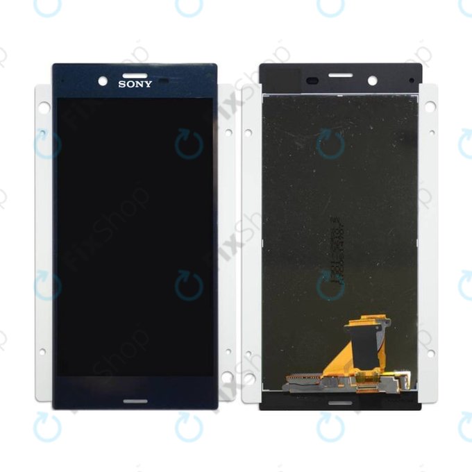 Sony Xperia XZ F8331 - Ecran LCD + Sticlă Tactilă (Forest Blue) - 1304-9085 Genuine Service Pack