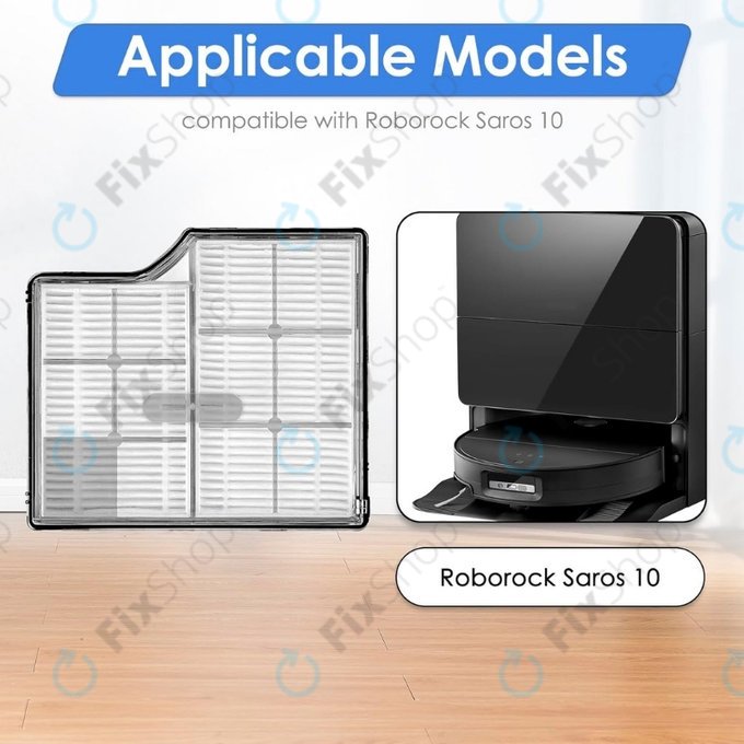 Filtru HEPA, 2 buc. pentru Xiaomi Roborock Saros 10