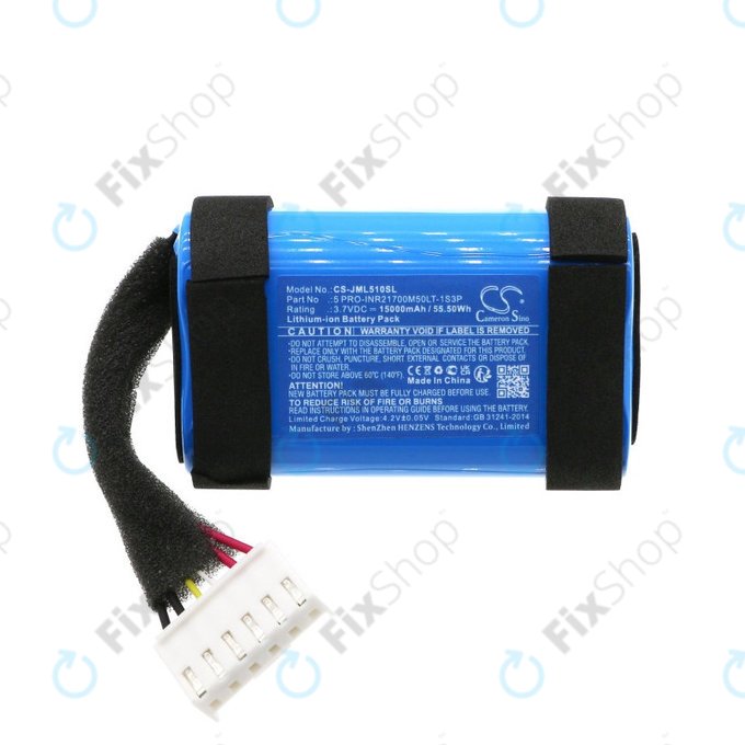 Baterie pentru JBL Charge 5 WiFi, 15000mAh, Li-Ion, 3.7V, 5 PRO-INR21700M50LT-1S3P, HQ