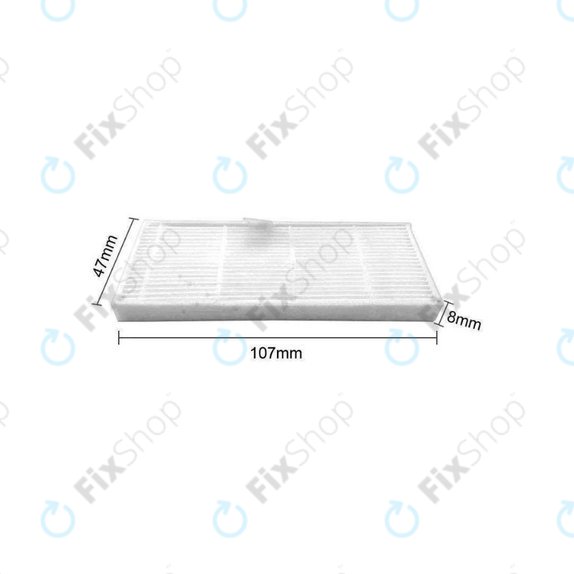 Filtru de praf, 2 buc. pentru Xiaomi Viomi S9, Lydsto R1, Proscenic M7 Pro, M8 Pro