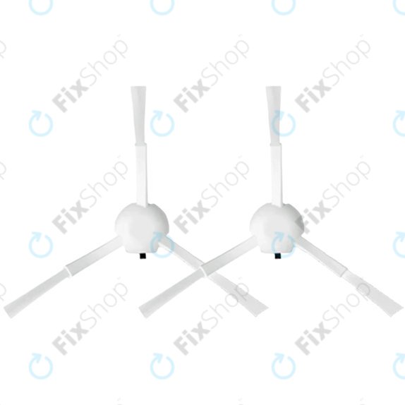 Set de piese de schimb pentru Xiaomi Mi Robot Vacuum S20+, S10+, X20+, X10+ (1x Perie principală, 2x Filter, 2x Perie laterală – albă)