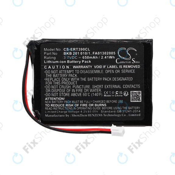 Baterie pentru Ascom, Avaya, Ericsson, Telstra, 650mAh, Li-Ion, 3.7V, FA01302005, HQ