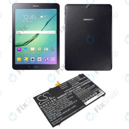 Baterie pentru Samsung Galaxy Tab S2, 5800mAh, Li-Pol, 3.8V, EB-BT810ABE, HQ