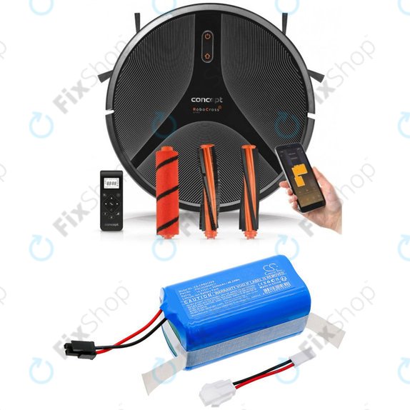 Baterie pentru Concept VR2020, VR2110, VR3105, 3350mAh, Li-Ion, 14.4V, PNC423894511, HQ