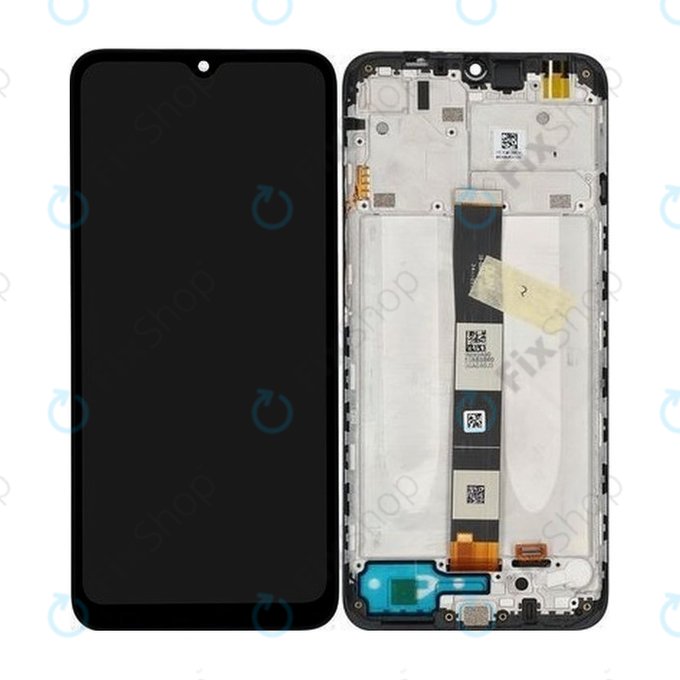Xiaomi Redmi 9AT - Ecran LCD + Sticlă tactilă + Ramă (Carbon Gray) - 560001C3LV00 Genuine Service Pack