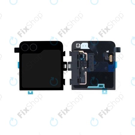 Samsung Galaxy Z Flip 6 F741B - Ecran LCD + Sticlă Tactilă + Ramă (Extern) (Crafted Black) - GH97-30012E Genuine Service Pack