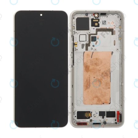 Xiaomi 15 5G - Ecran LCD + Sticlă Tactilă + Ramă (White) OLED