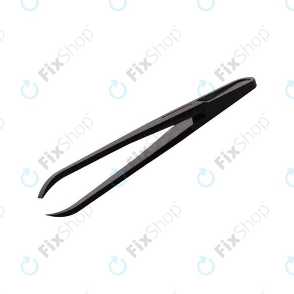 Pensetă din plastic antistatică cu vârf subţire curbat