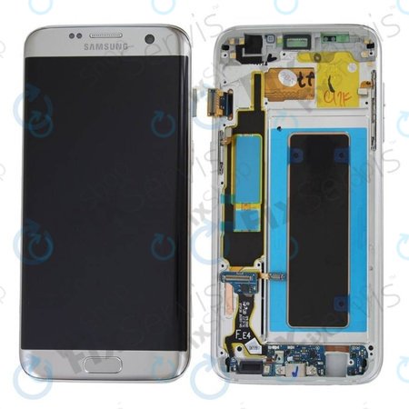 Samsung Galaxy S7 Edge G935F - Ecran LCD + Sticlă Tactilă + Ramă (Black) - GH97-18533A, GH97-18594A, GH97-18767A Genuine Service Pack