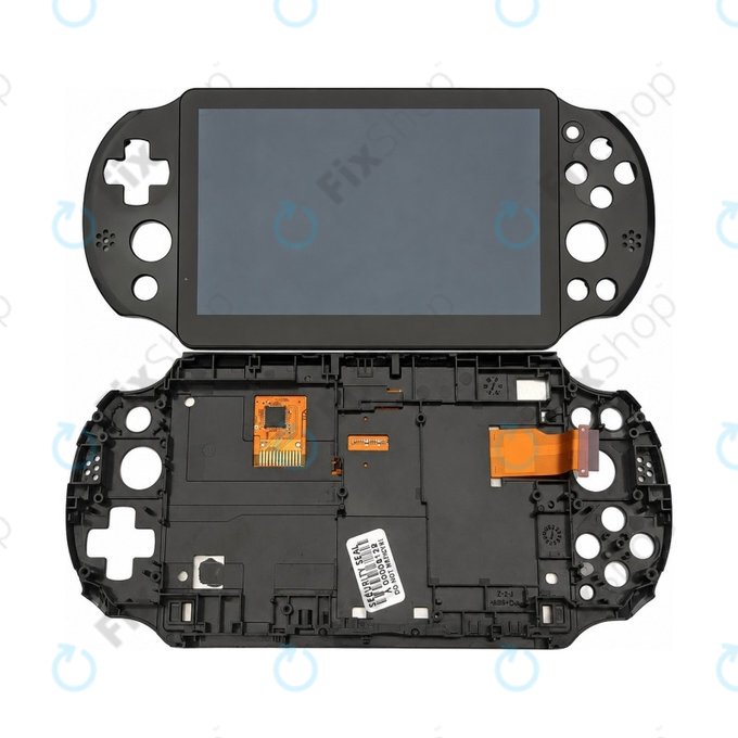 Sony Playstation Vita 1000 - Ecran LCD + Sticlă Tactilă + Ramă (Black) Refurbished