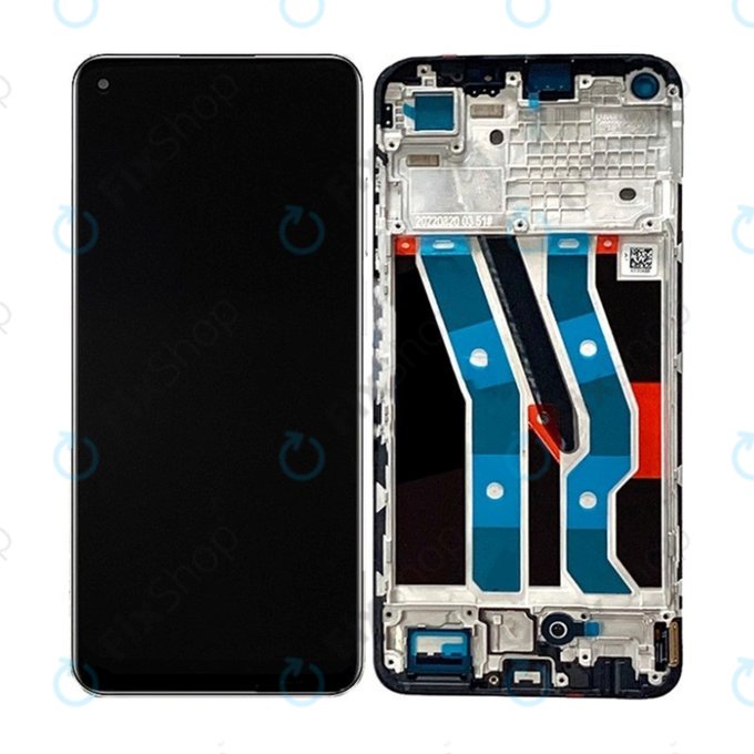 Realme 10 4G - Ecran LCD + Sticlă Tactilă + Ramă (Blue) OLED