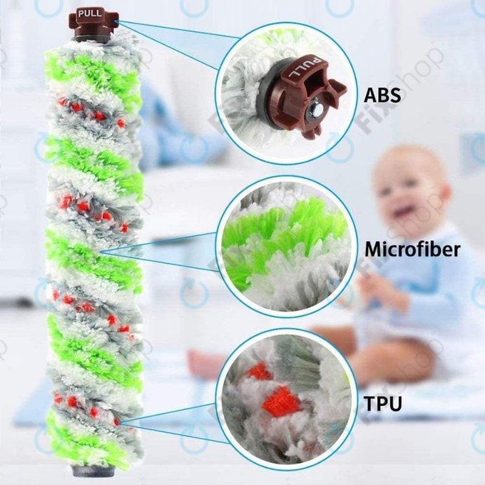 Bissell CrossWave - Perie principală - Pet Brush 1785 (Microfibră)