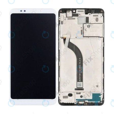 Xiaomi Redmi 5 - Ecran LCD + Sticlă Tactilă + Ramă (White) TFT