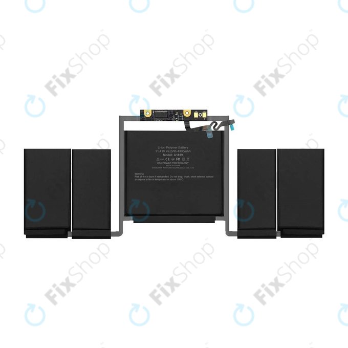 Apple MacBook Pro 13" A1706 (Early 2016 - Late 2017) - Baterie A1819 4320mAh FixPremium