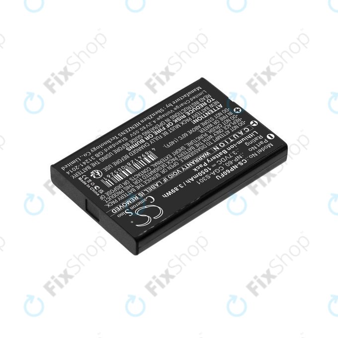 Baterie pentru Agfa, HP Photosmart, Toshiba Camileo, 1050mAh, Li-Ion, 3.7V, NP-60, COMA-BP1, HQ